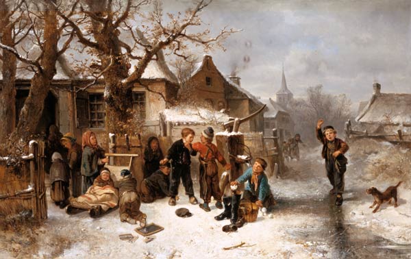 Winter joys de Mari Johann M.Henri Ten Kate