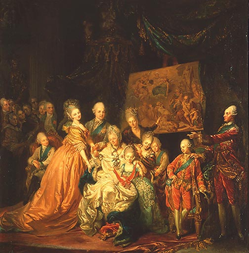 Maria Antonia v.Sachsen u.Kinder de Maria Antonia Kurfuerstin Friedrich Christian von Sachsen