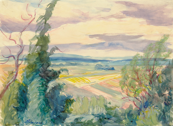 Landscape by the Oise de Maria Slavona