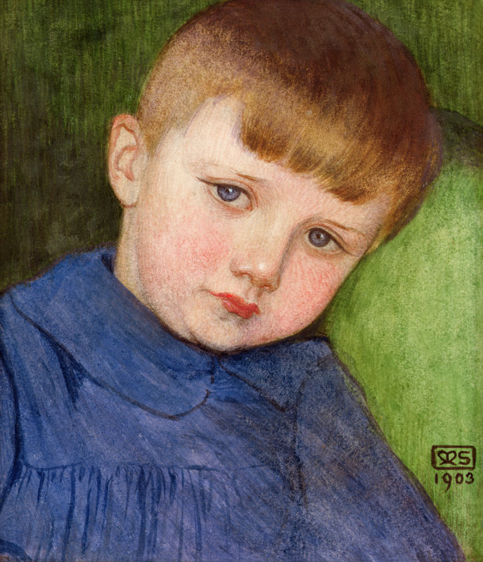 Portrait of Anthony Stokes, 1903 de Marianne Stokes