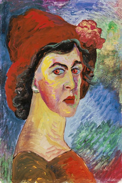 Self-portrait I. de Marianne von Werefkin