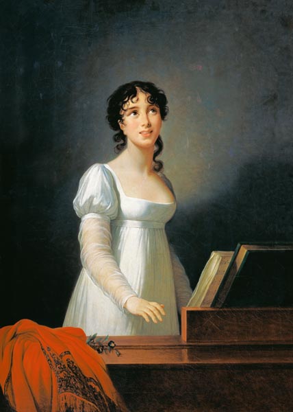 Bildnis der italienischen Sängerin A. Katalani. de Marie Elisabeth-Louise Vigée-Lebrun