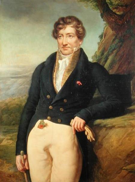 Portrait of the French Zoologist and Paleontologist Georges Cuvier (1769-1832) de Marie Nicolas Ponce-Camus