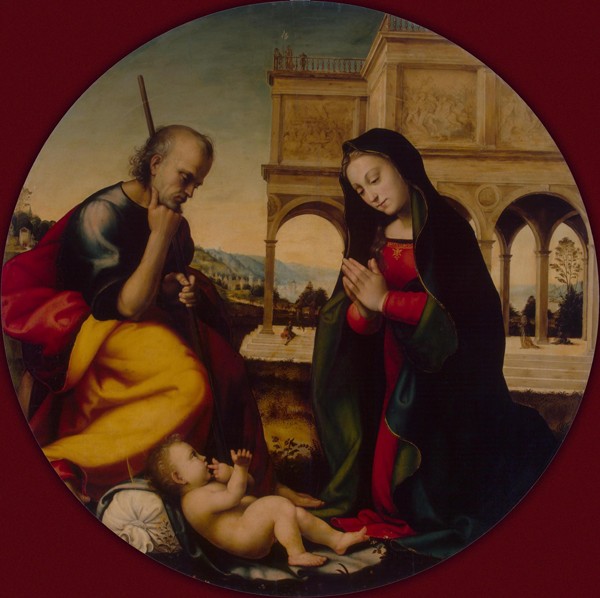 The Adoration of the Christ Child de Mariotto di Bigio Albertinelli