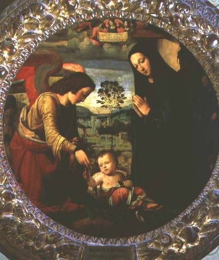The Holy Family de Mariotto di Bigio Albertinelli
