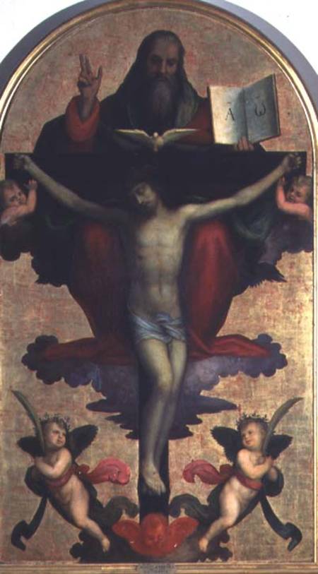 The Holy Trinity de Mariotto di Bigio Albertinelli