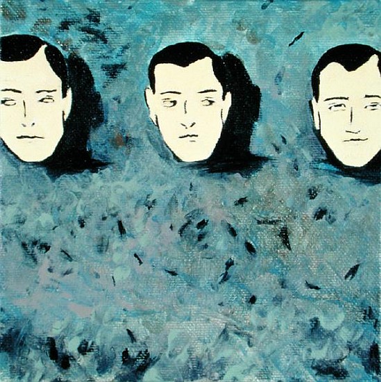 You Can''t Always Trust Your Senses/5, 2000 (acrylic on canvas)  de Marjorie  Weiss