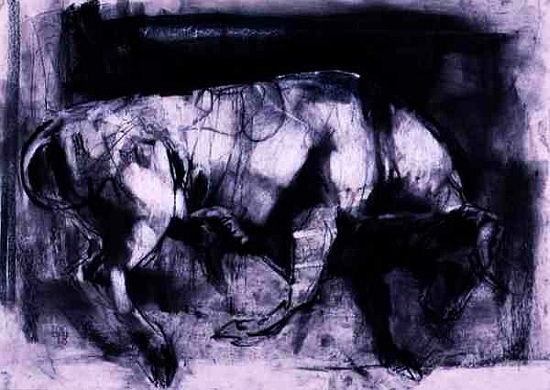The White Bull (study) de Mark  Adlington