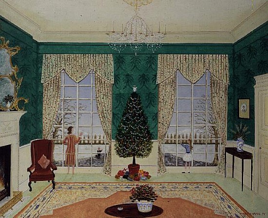 The Front Room at Christmas  de Mark  Baring