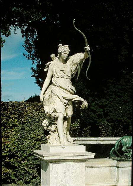 Diana the Huntress, from the Fontaine de Diane de Martin Desjardins