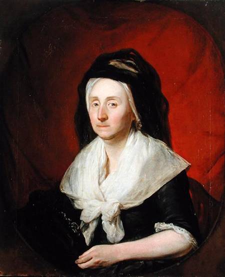Portrait of Mrs. Wolters de Martin Ferdinand Quadal