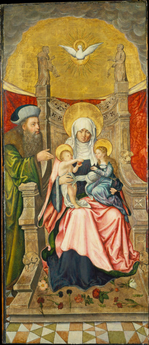 Saint Anne with the Virgin and Child, and Joachim de Martin Kaldenbach