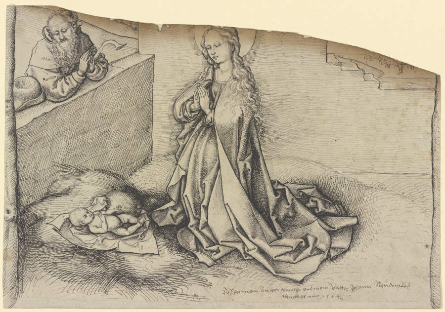 The Nativity de Martin Schongauer