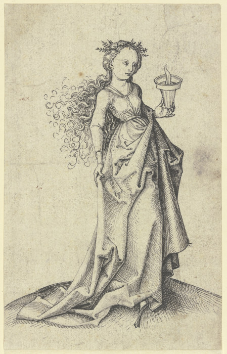 Wise maiden de Martin Schongauer