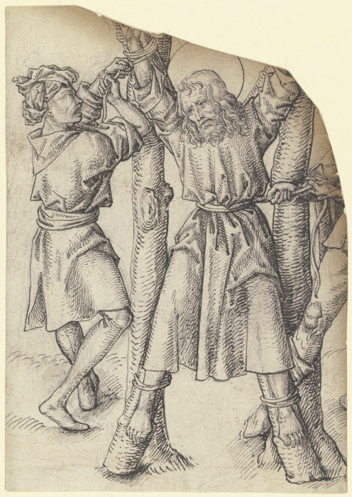 Kreuzigung des Heiligen Andreas de Martin Schongauer