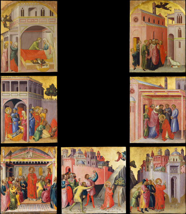 Seven Scenes from the Legend of St. Stephen de Martino di Bartolomeo