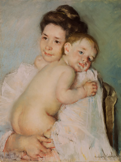 Young mother de Mary Cassatt