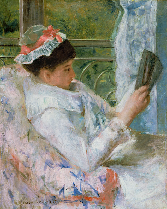 The Reader (Lydia Cassatt) de Mary Cassatt