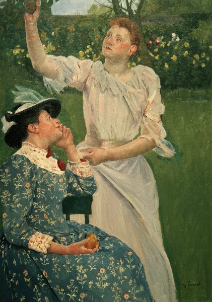 Cassatt / Young Women Picking Fruit de Mary Cassatt