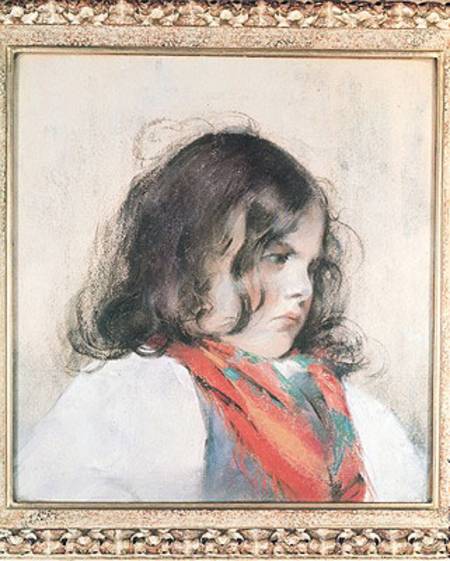 Head of a Child de Mary Cassatt