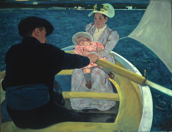 Mary Cassat / The Boating Party / c1893 de Mary Cassatt