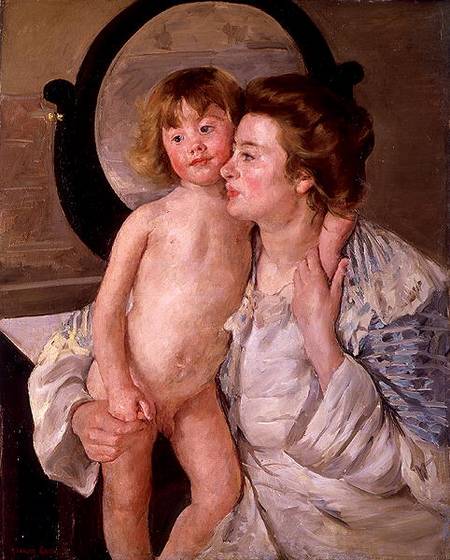 Mother and Boy de Mary Cassatt