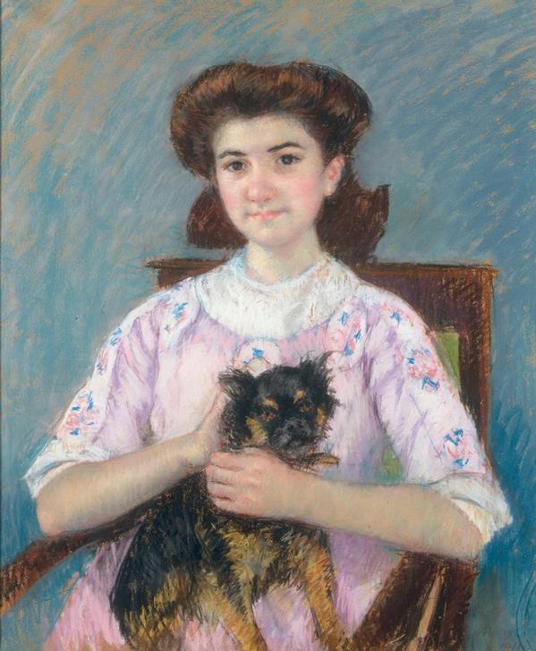 Portrait de Marie-Louise Durand-Ruel de Mary Cassatt