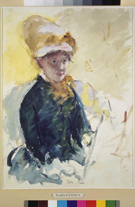 Self-portrait de Mary Cassatt