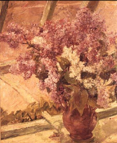 Vase of Lilac de Mary Cassatt