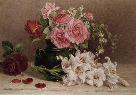 Roses and Lilies de Mary Elizabeth Duffield