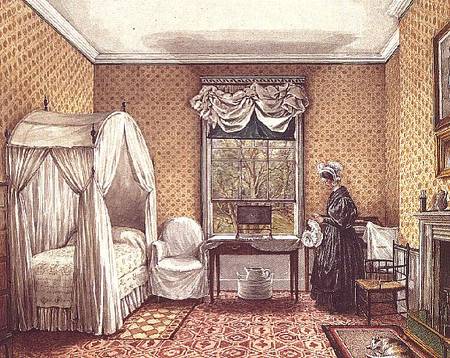 Bedroom at Langton Hall de Mary Ellen Best