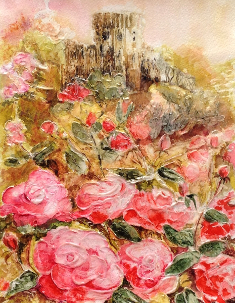 Roses in Windsor gardens de Mary Smith
