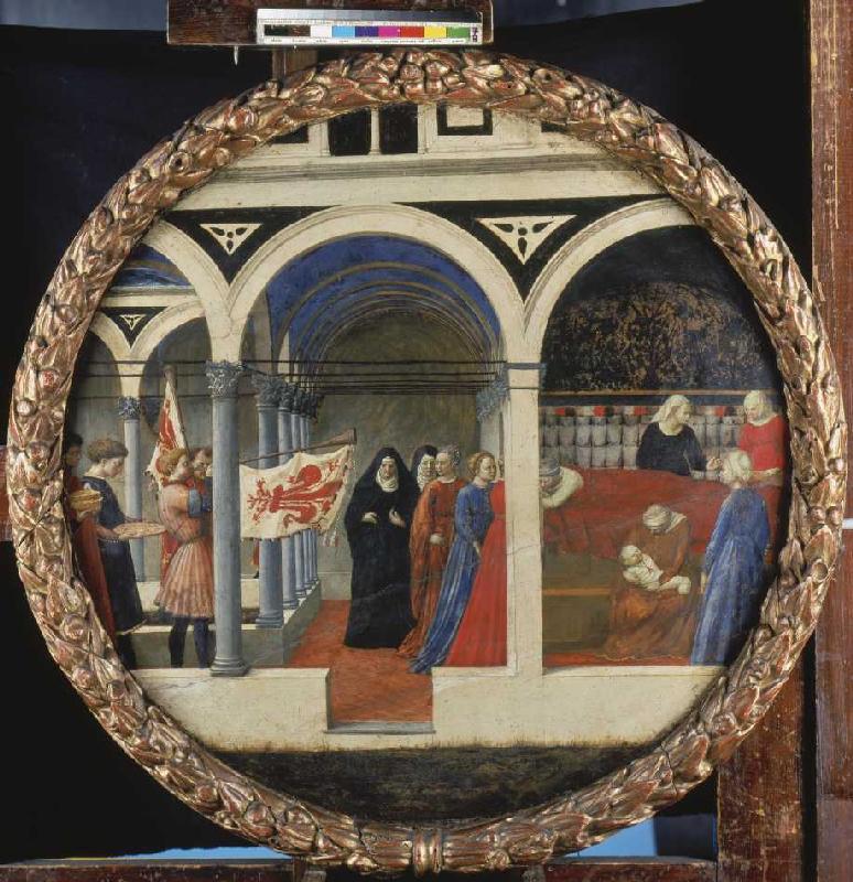 Lying-in of a Florentinerin de Masaccio