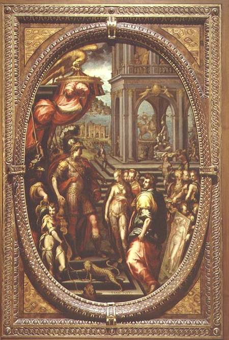 Alexander the Great giving Campaspe to Apelles de Maso  da San Friano