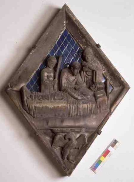 The Last Rites, relief tile from the Campanile de Maso  di Banco
