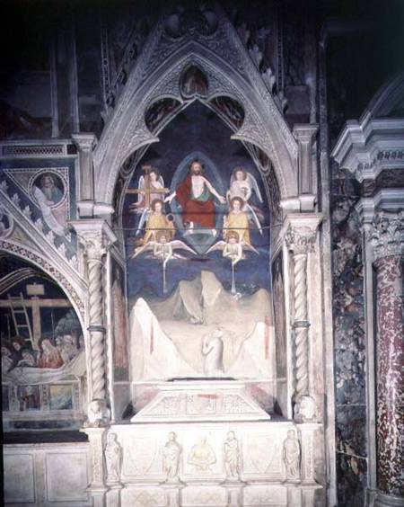 Last Judgement from the Bardi di Vernio Chapel (fresco) de Maso di Banco Giottino