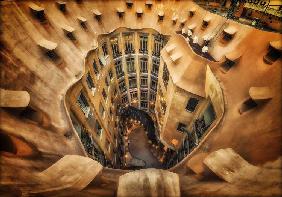 Casa MilA? , La Pedrera, Barcelona.