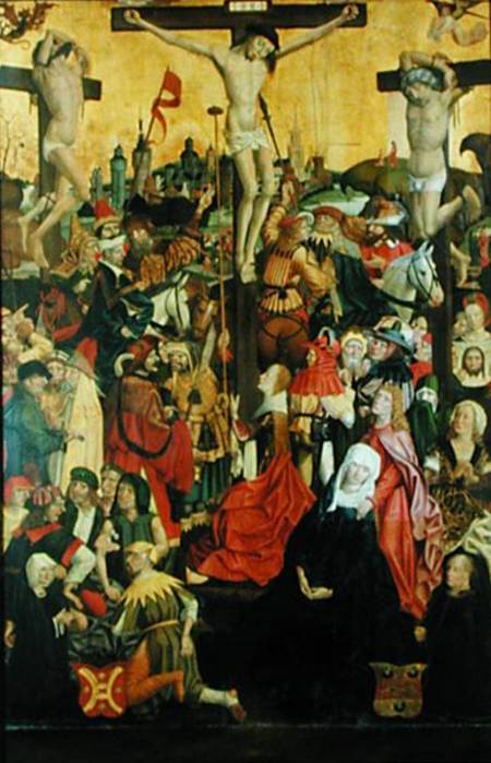 The Crucifixion de Master of Hamburg