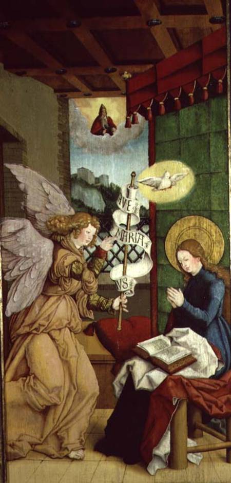 The Annunciation de Master of Messkirch