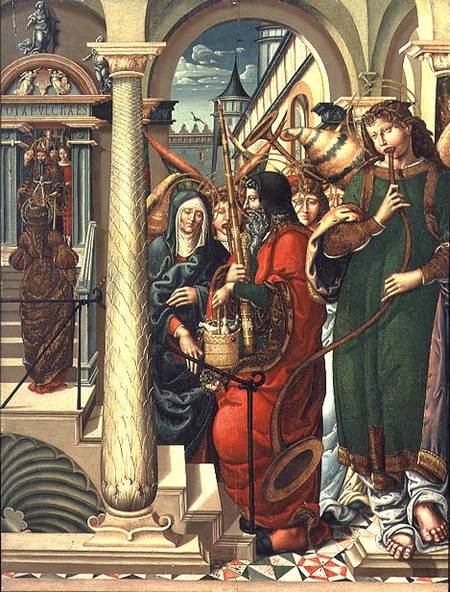 The Presentation of the Virgin in the Temple de Master of Sigena