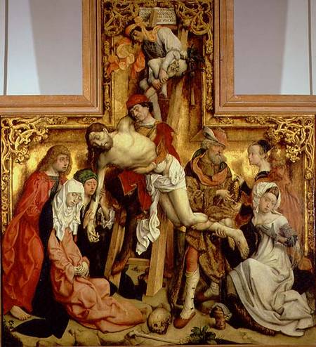 The Descent from the Cross de Master of St. Bartholemew