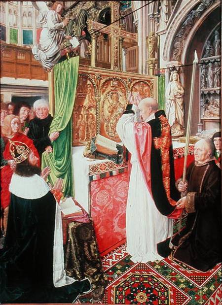 The Mass of St. Giles de Master of St. Giles