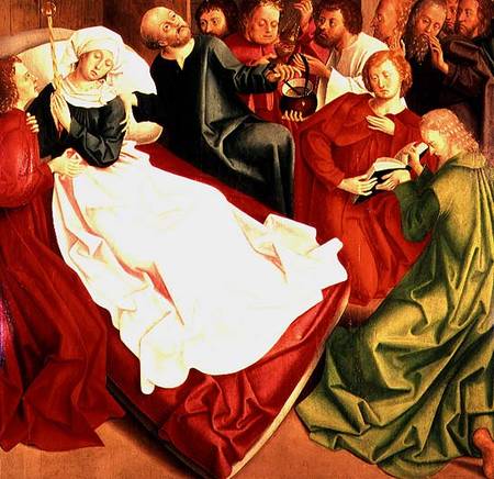 The Death of the Virgin de Master of the Freising Visitation