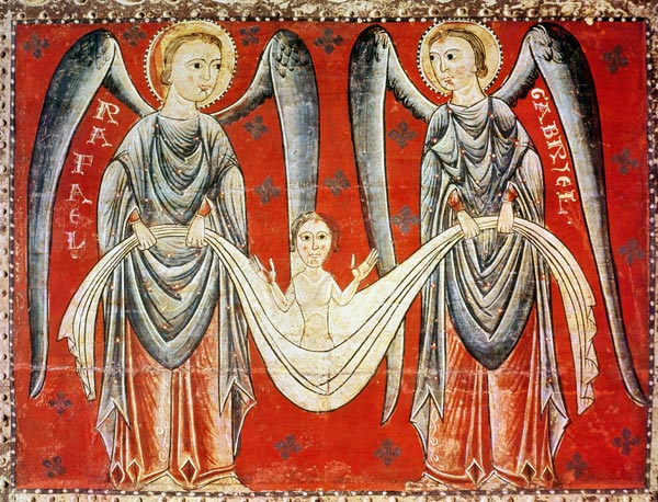 St. Gabriel and St. Raphael de Master of the Llusanes
