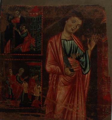 St. James (tempera on panel) de Master of the Magdalen