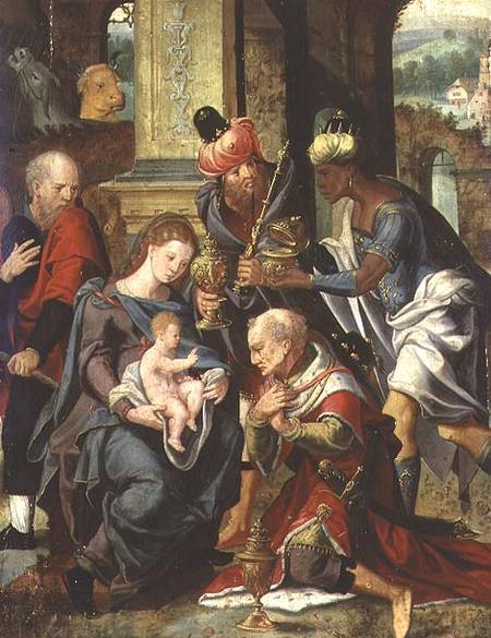 The Adoration of the Magi de Master of the Prodigal Son