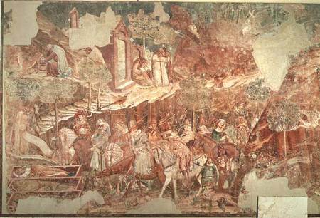 The Triumph of Death (fresco). de Master of the Triumph of Death