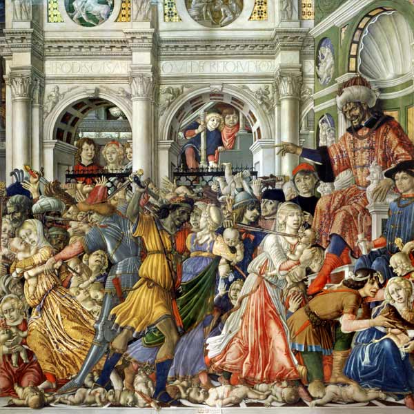 The Massacre of the Innocents de Matteo  di Giovanni di Bartolo