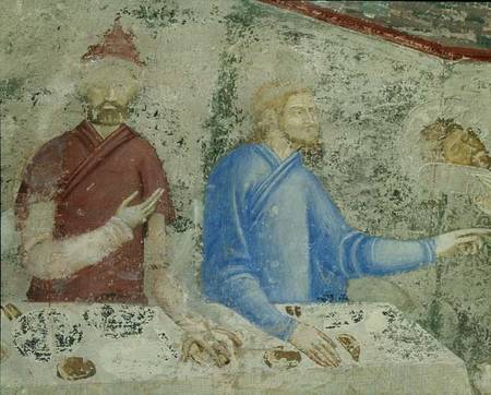 The Feast of Herod, detail from the chapel of St. Jean de Matteo Giovanetti