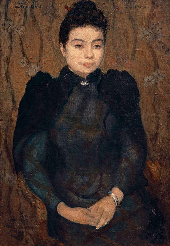 Portrait of Eva Meurier  de Maurice Denis